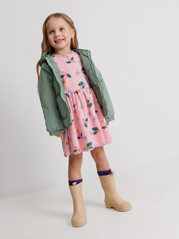 Acoola Платье 577987 20220200907 розовый принт