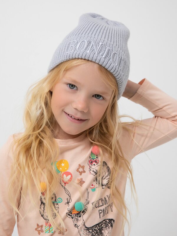 Acoola Шапка 577998 20236400162 серый меланж