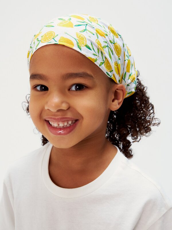 Acoola Повязка на голову 578035 20206310243 белый принт