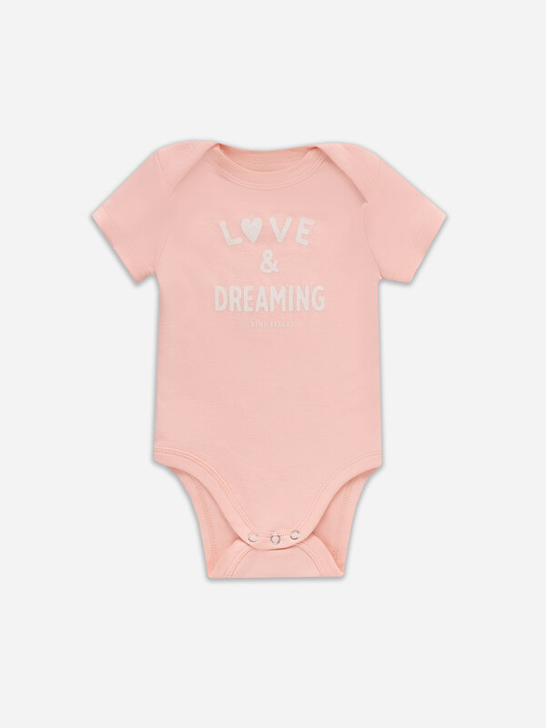 MARK FORMELLE Боди детское 578128 13015-2 розовый +печать