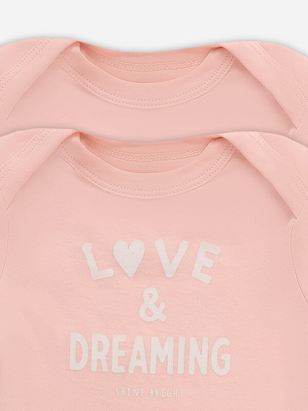 MARK FORMELLE Боди детское 578128 13015-2 розовый +печать