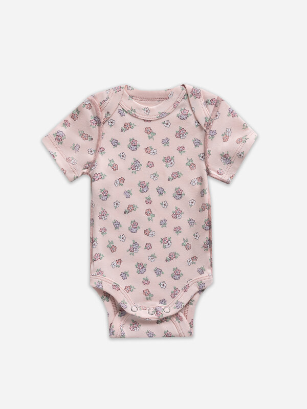 MARK FORMELLE Боди детское 578130 13015-1-3 котики с цветами на молочном +мята +цветочки на розовом