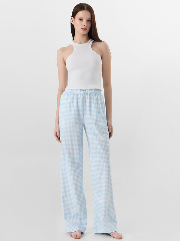 MARK FORMELLE Брюки 578150 532524-1 голубая клетка