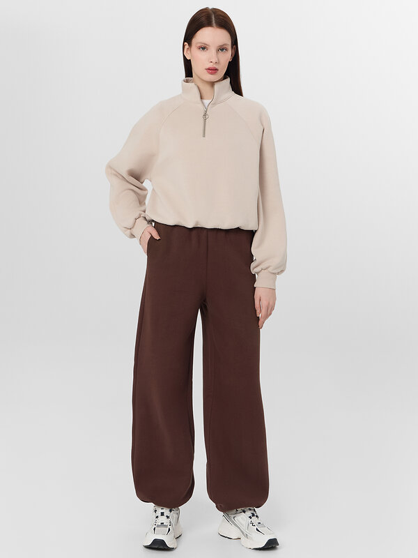 MARK FORMELLE Брюки 578153 182275 шоколадное мартини