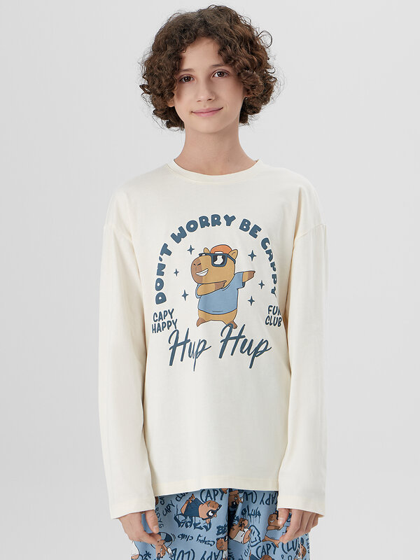 MARK FORMELLE Комплект 578421 563334 молочный +крутые капибары на голубом