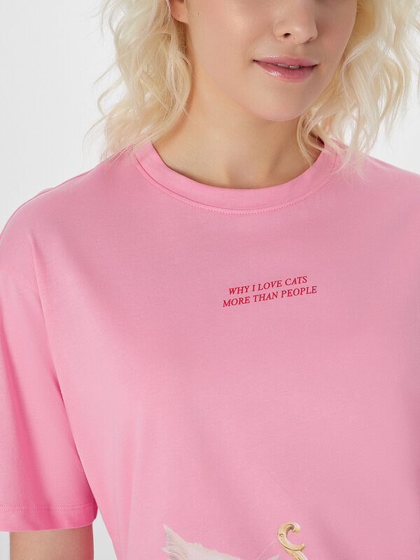 MARK FORMELLE Комплект 578427 592591 розовый +котики на розовом