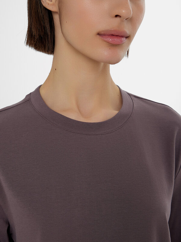 MARK FORMELLE Лонгслив 578433 122952 бордово -серый