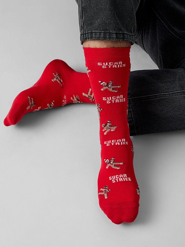 MARK FORMELLE Мужские носки 578454 017K-3420 я.красный