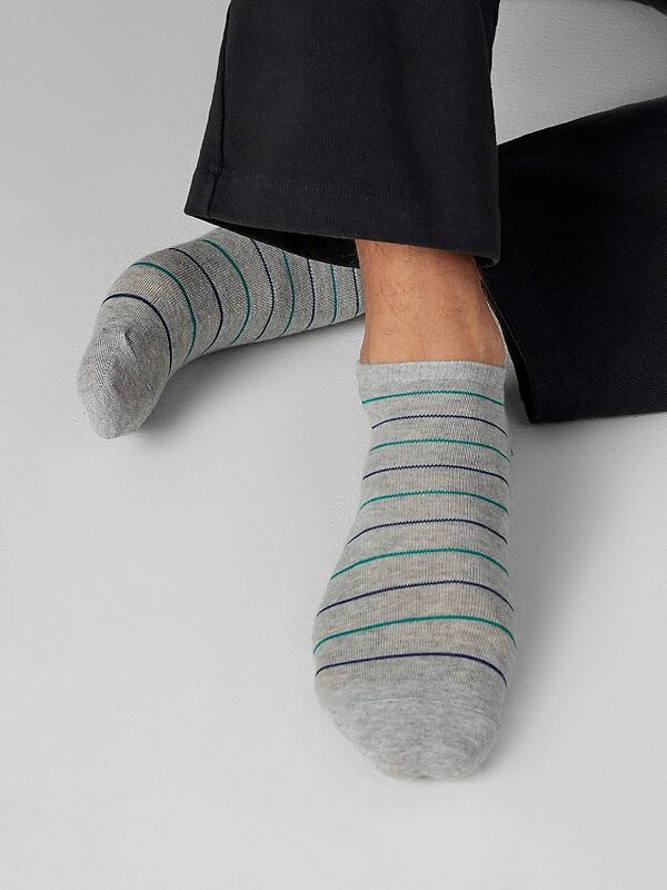 MARK FORMELLE Мужские носки 578456 104K-2824 серый меланж