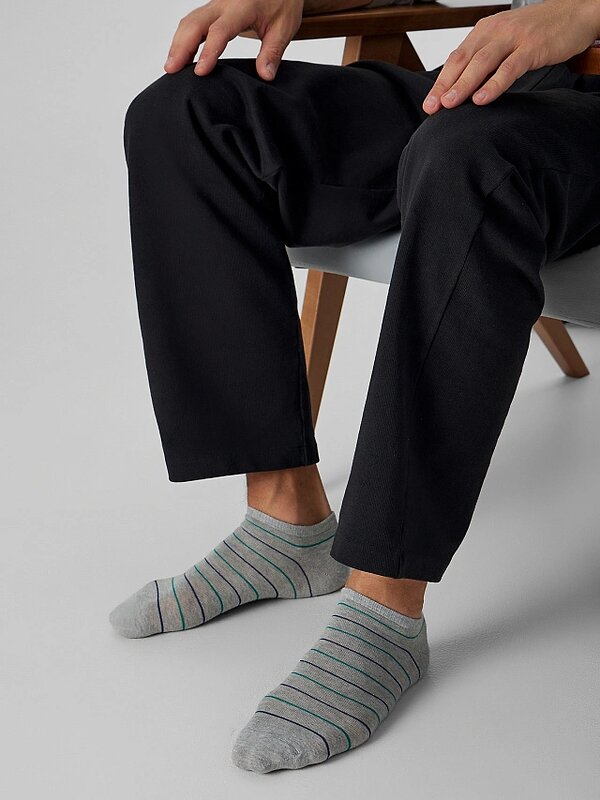 MARK FORMELLE Мужские носки 578456 104K-2824 серый меланж