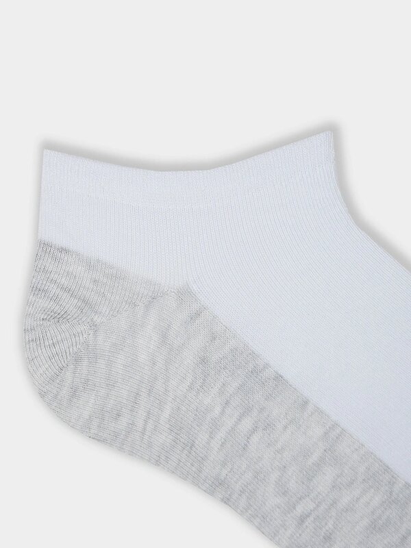 MARK FORMELLE Мужские носки 578457 104K-3091 белый /св.серый меланж