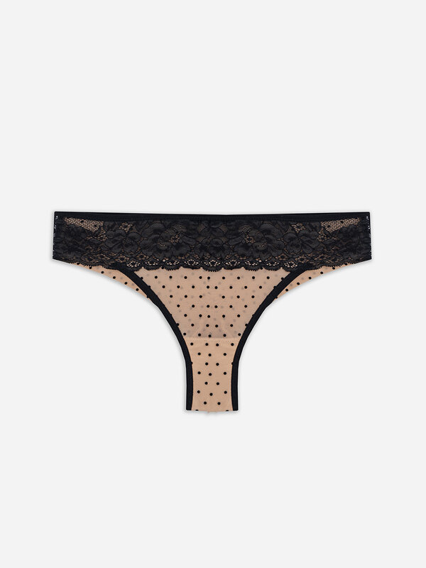 MARK FORMELLE Трусы 578472 412613-1 горошек на телесном