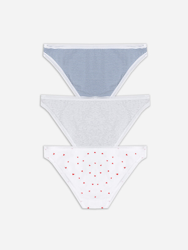 MARK FORMELLE Трусы 578481 412682-3 белые полоски на синем