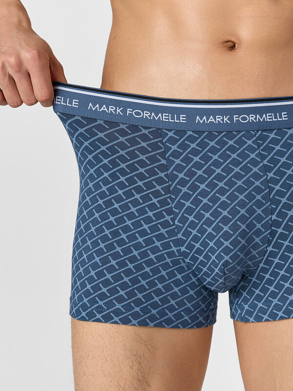 MARK FORMELLE Трусы 578502 411228-2 узор на шторме +черный