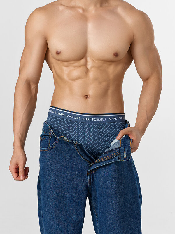 MARK FORMELLE Трусы 578502 411228-2 узор на шторме +черный