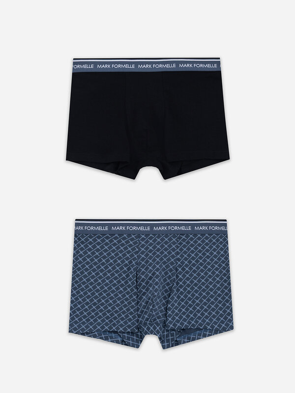 MARK FORMELLE Трусы 578502 411228-2 узор на шторме +черный