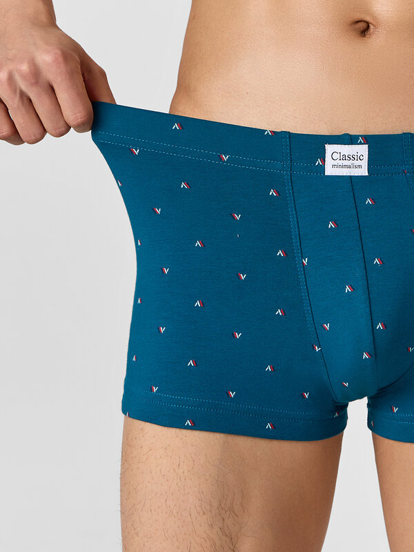 MARK FORMELLE Трусы 578503 411229-2 узор на сине -бирюзовом +гл.синий