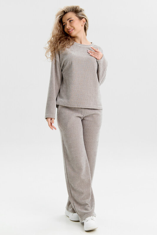 Натали Костюм 578509 37001 жемчужно-серый