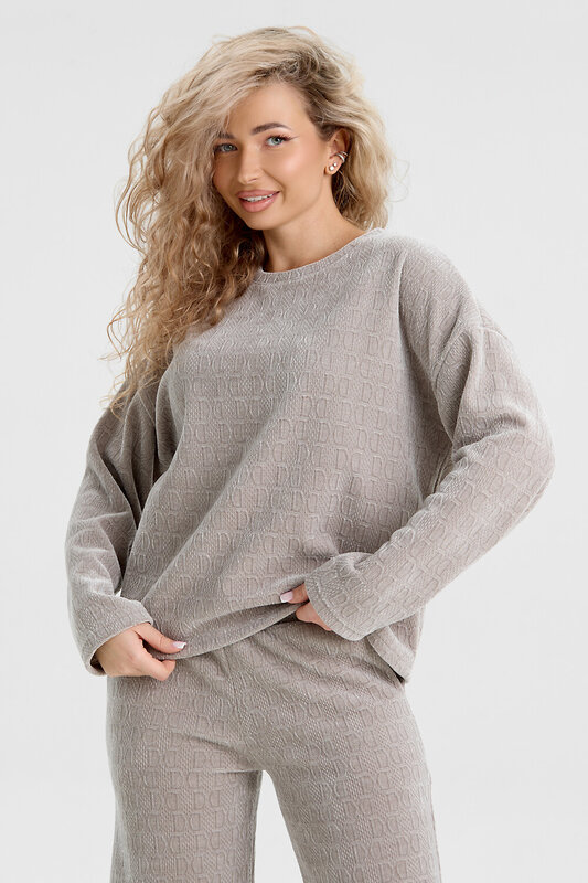 Натали Костюм 578509 37001 жемчужно-серый