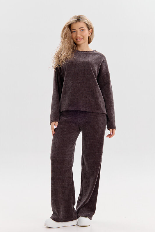 Натали Костюм 578512 37001 серо-коричневый