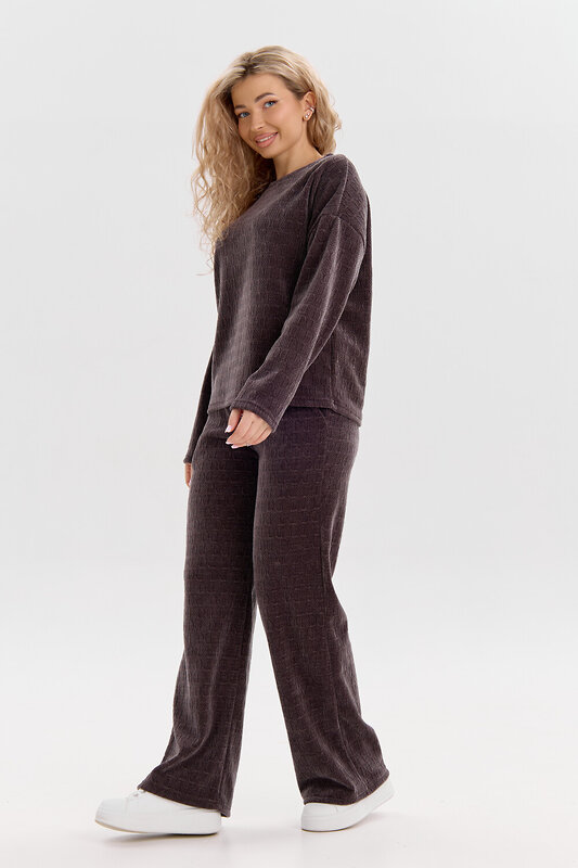 Натали Костюм 578512 37001 серо-коричневый