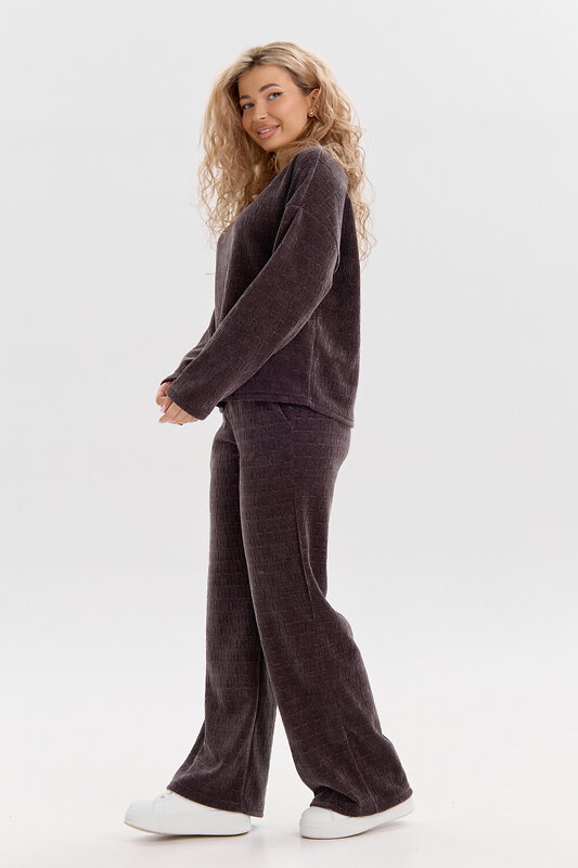 Натали Костюм 578512 37001 серо-коричневый