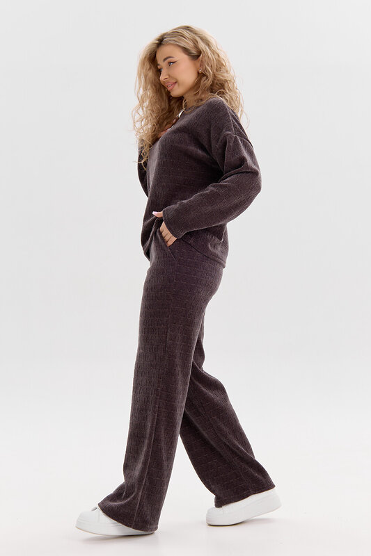 Натали Костюм 578512 37001 серо-коричневый