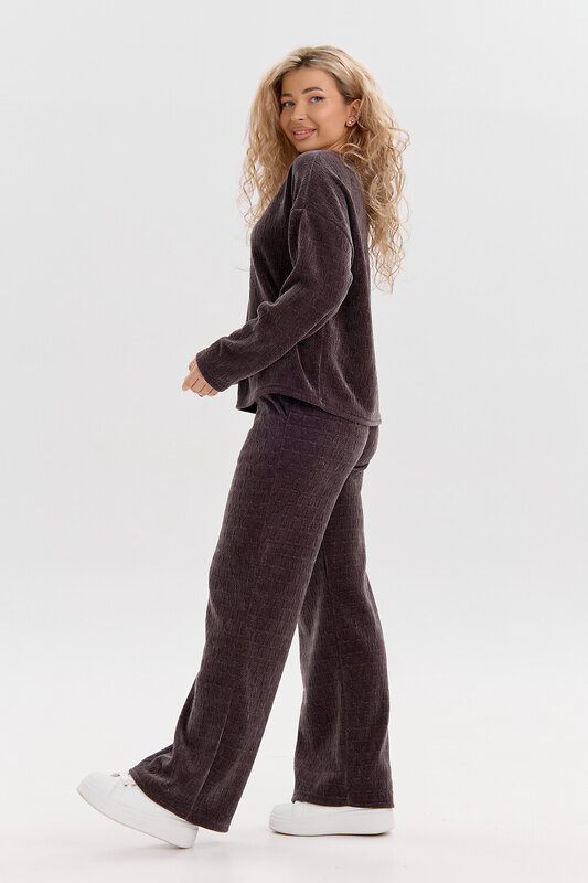 Натали Костюм 578512 37001 серо-коричневый