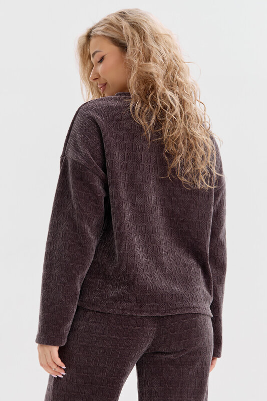 Натали Костюм 578512 37001 серо-коричневый