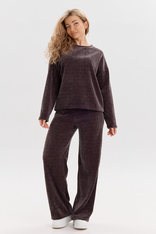 Натали Костюм 578512 37001 серо-коричневый