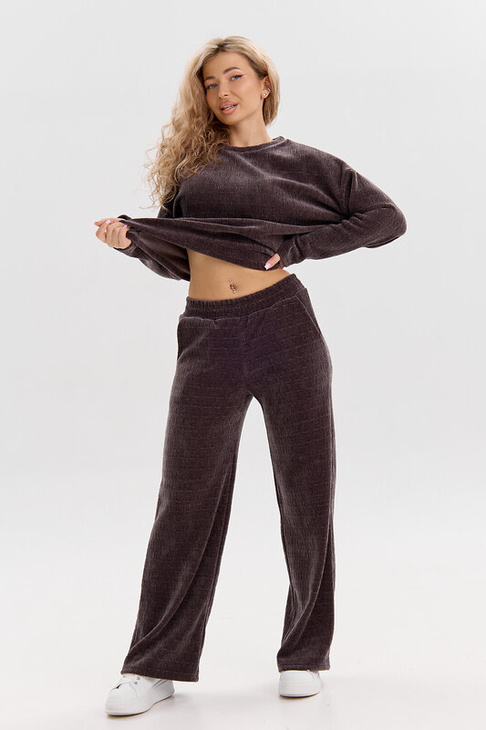 Натали Костюм 578512 37001 серо-коричневый