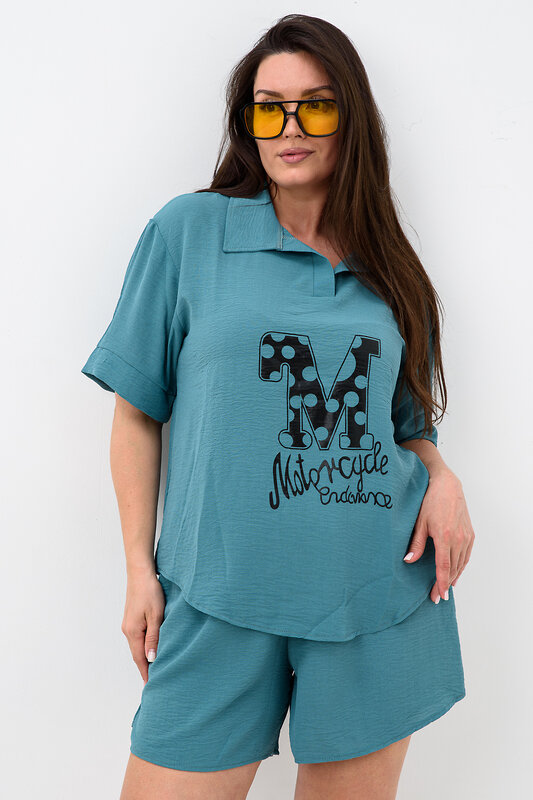 Натали Костюм 578519 52469 изумрудный