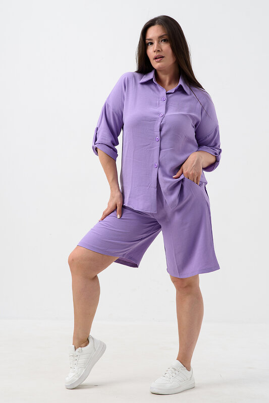 Натали Костюм 578522 52523 сиреневый