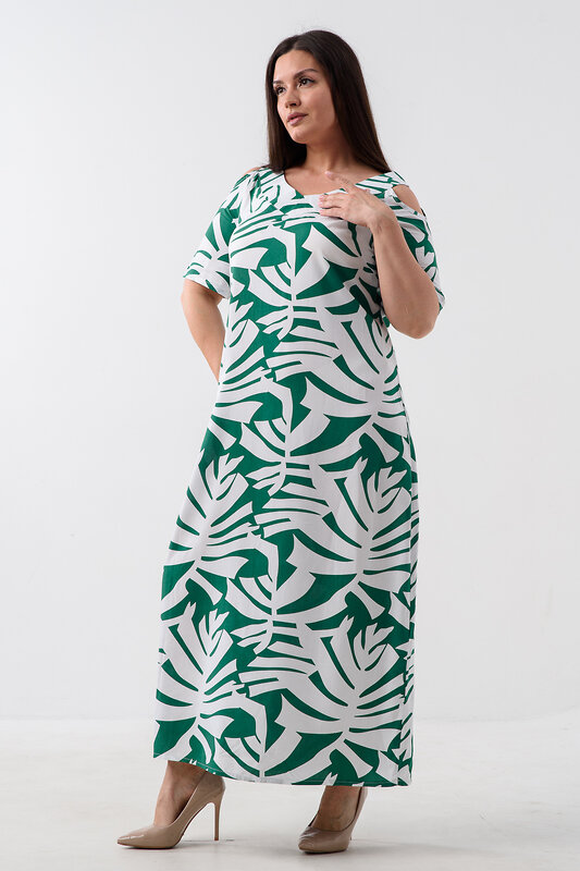 Натали Платье 578525 52682 зеленый