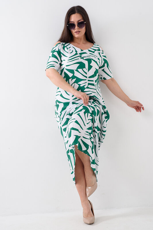 Натали Платье 578525 52682 зеленый