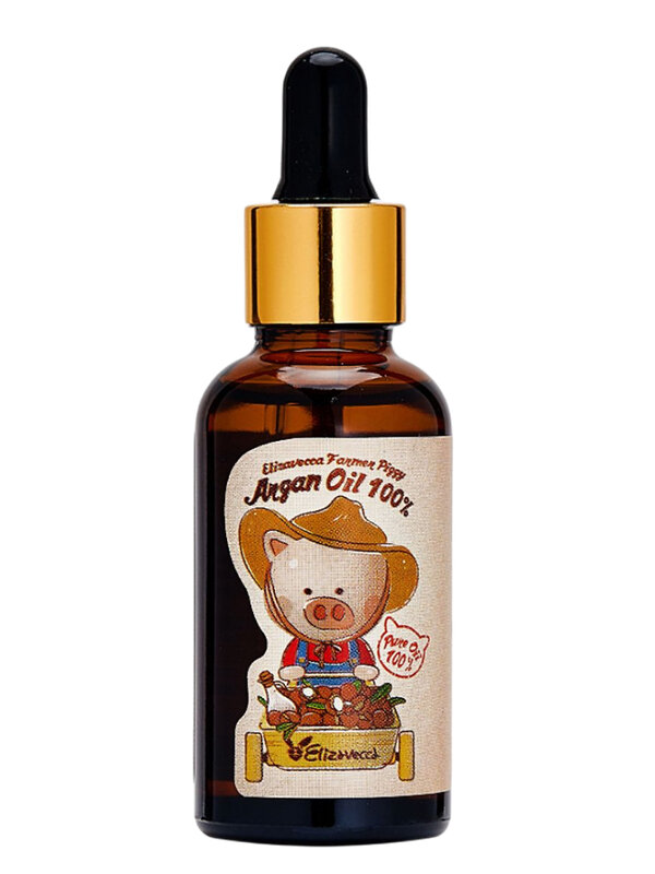 Elizavecca Универсальное аргановое масло для ухода за кожей и волосами / Farmer Piggy Argan Oil 100%, 30 мл 578550 18352 