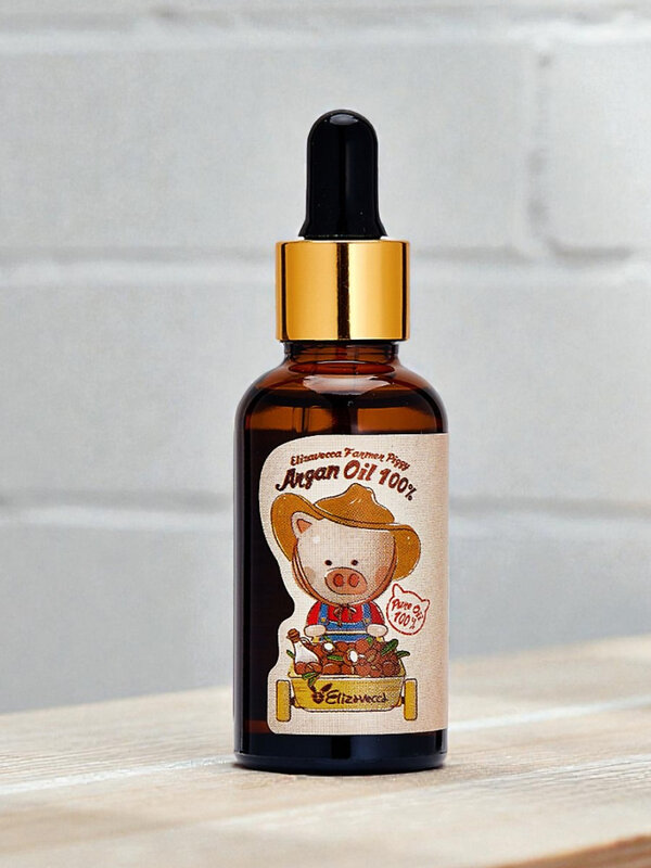 Elizavecca Универсальное аргановое масло для ухода за кожей и волосами / Farmer Piggy Argan Oil 100%, 30 мл 578550 18352 