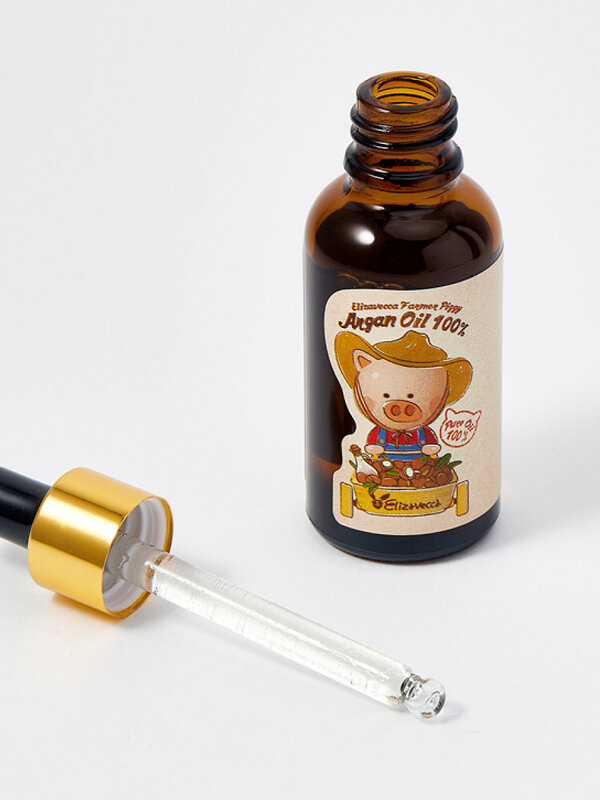 Elizavecca Универсальное аргановое масло для ухода за кожей и волосами / Farmer Piggy Argan Oil 100%, 30 мл 578550 18352 