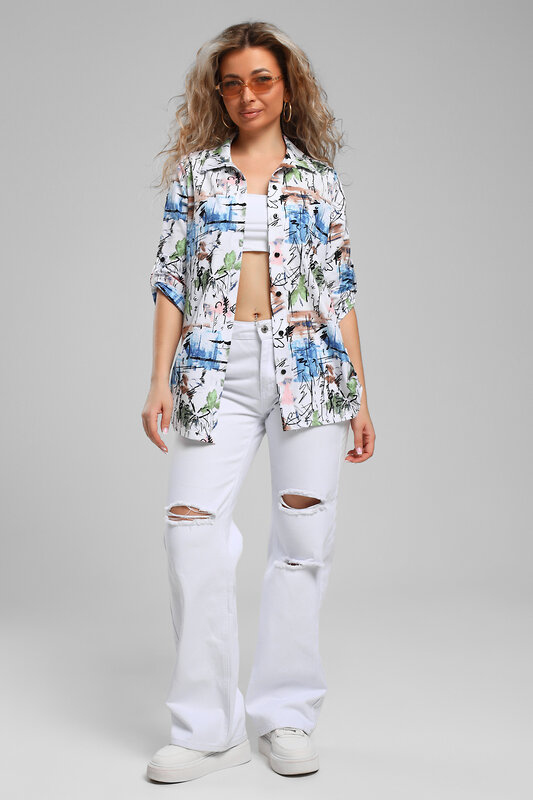 Натали Рубашка 578565 36957 белый