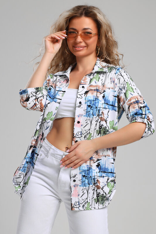 Натали Рубашка 578565 36957 белый