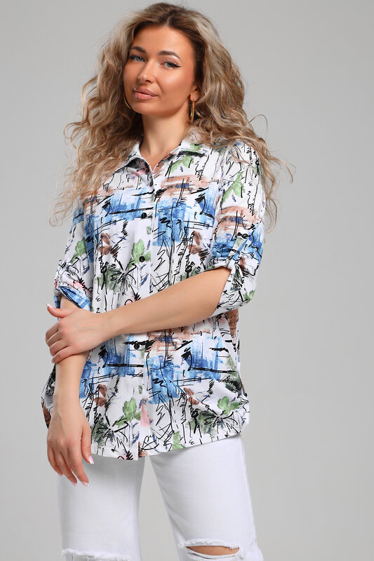 Натали Рубашка 578565 36957 белый