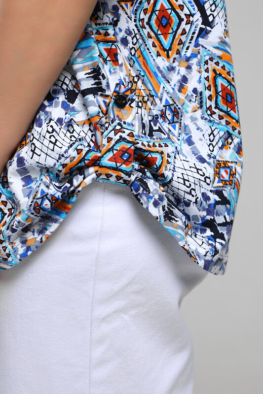 Натали Рубашка 578573 36955 бирюза