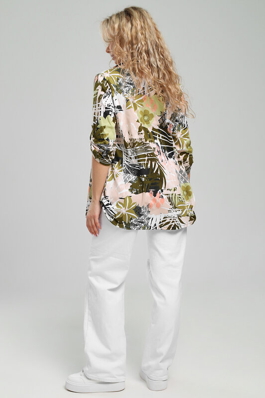 Натали Рубашка 578579 36952 хаки