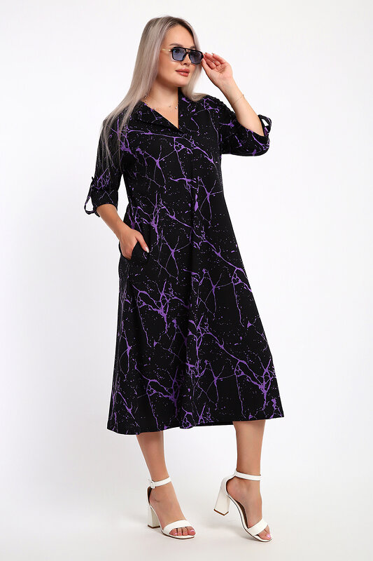 Натали Платье 578586 83803 фиолетовый