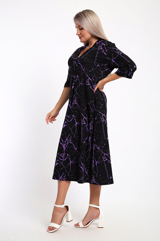 Натали Платье 578586 83803 фиолетовый