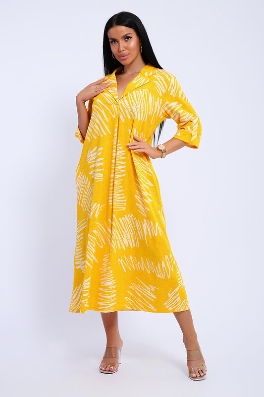 Натали Платье 578591 83801 желтый