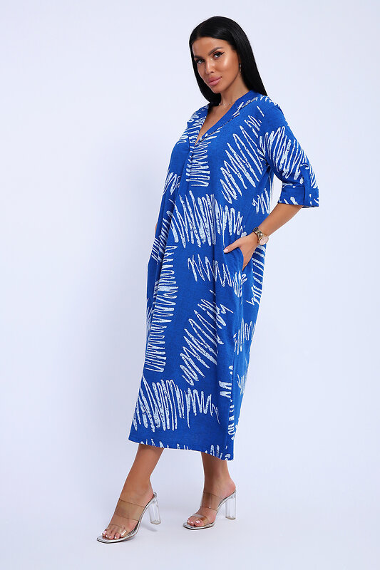 Натали Платье 578592 83801 васильковый