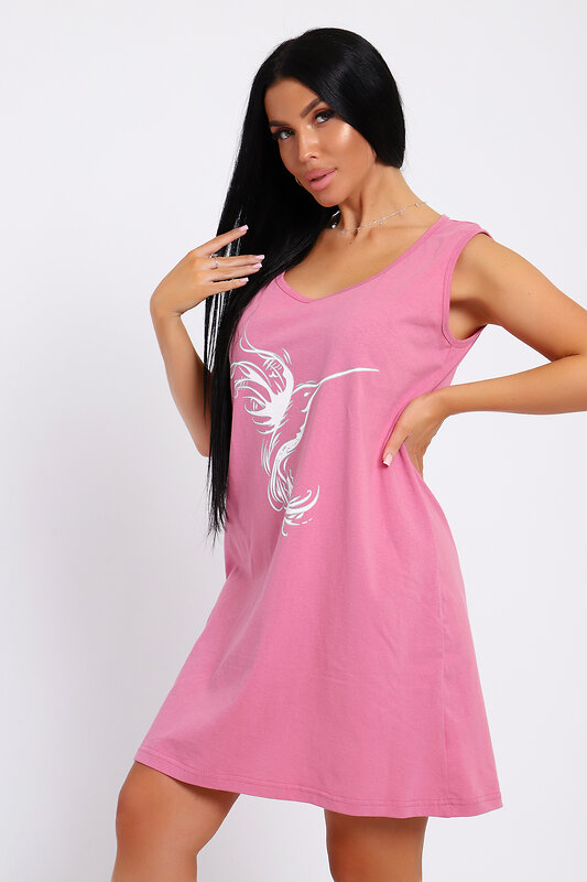 Натали Туника 578601 78590 розовый