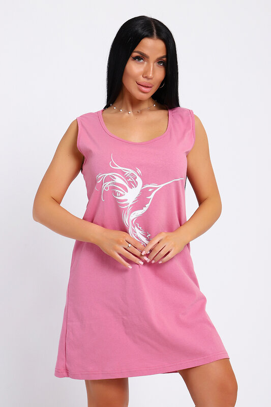 Натали Туника 578601 78590 розовый