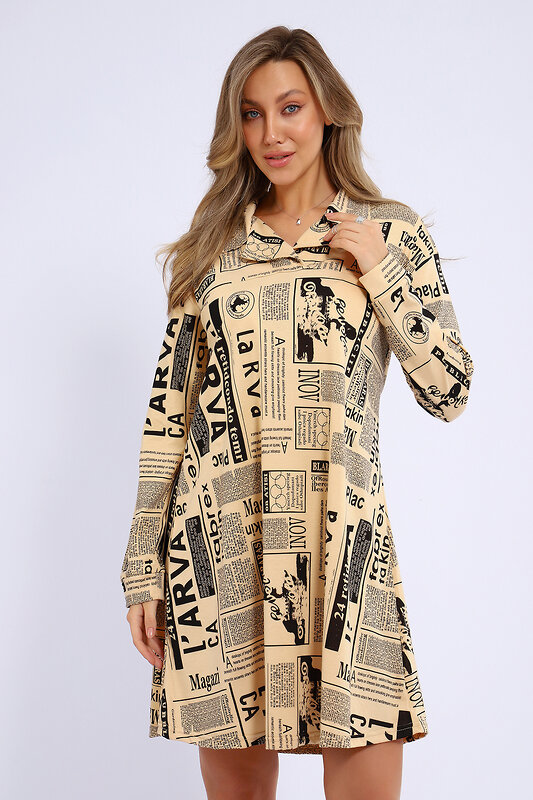 Натали Платье 578605 21112 бежевый